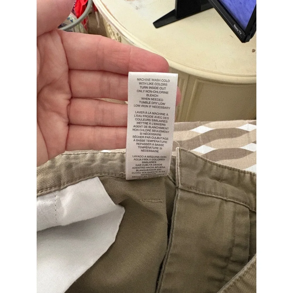Michael Kors Khaki Pants Straight‎ Leg Chinos Casual Trousers Size 36